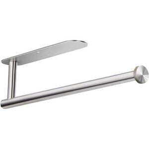 Paper Towel Holders for Kitchen Paper Towels Bulk- Self-Adhesive Stainless Steel
